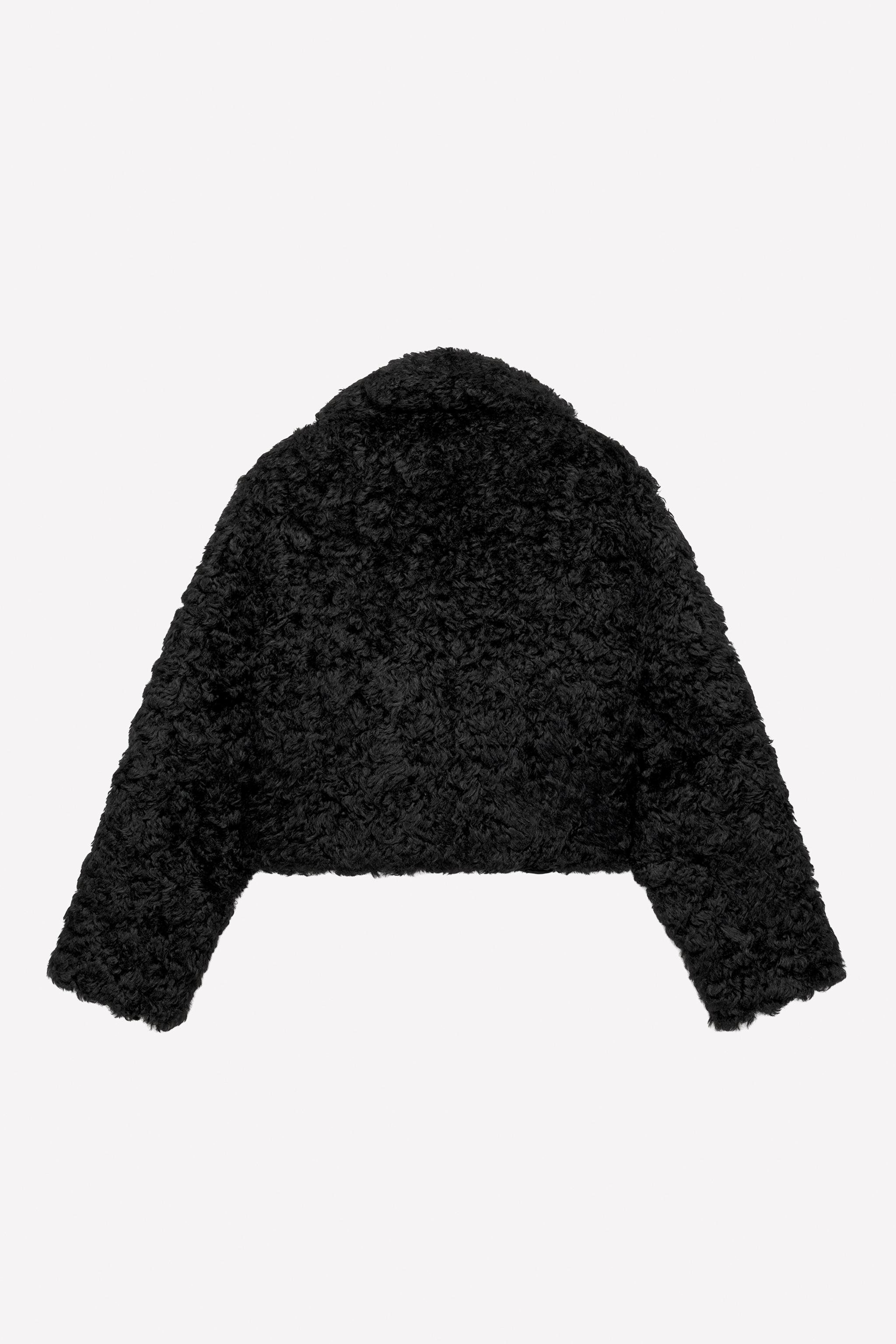 LUDOVIC DE SAINT SERNIN x ZARA REVERSIBLE DOUBLE FACED FAUX LEATHER JACKET